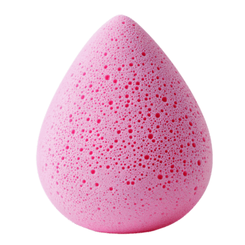 pink makeup sponge teardrop shaped isolated on transparent background png pink makeup sponge teardrop shaped isolated on transparent background png